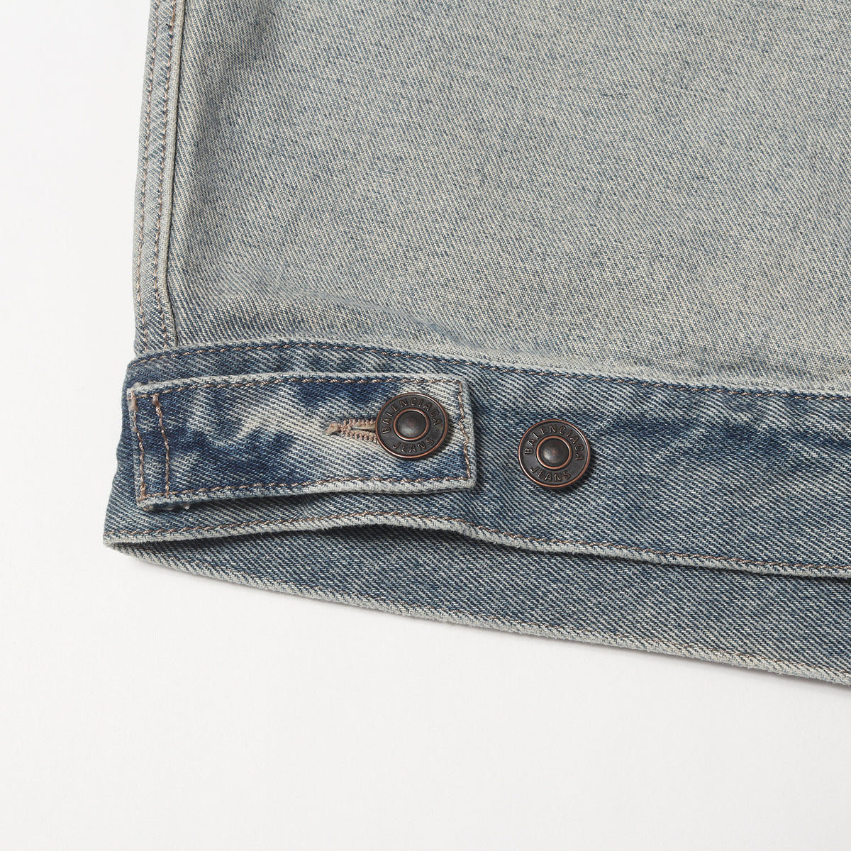 24SS インサイドアウト デニム トラッカージャケット (Oversized Denim Jacket)