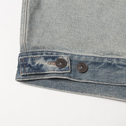 24SS インサイドアウト デニム トラッカージャケット (Oversized Denim Jacket)