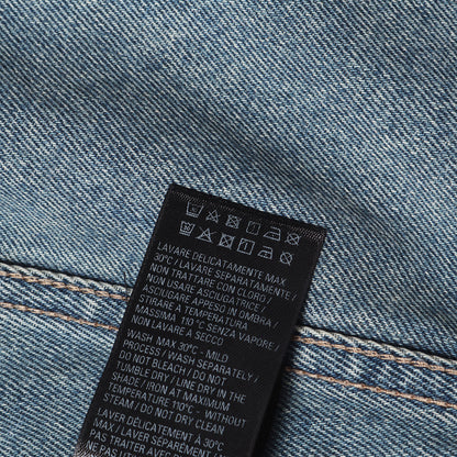 24SS インサイドアウト デニム トラッカージャケット (Oversized Denim Jacket)