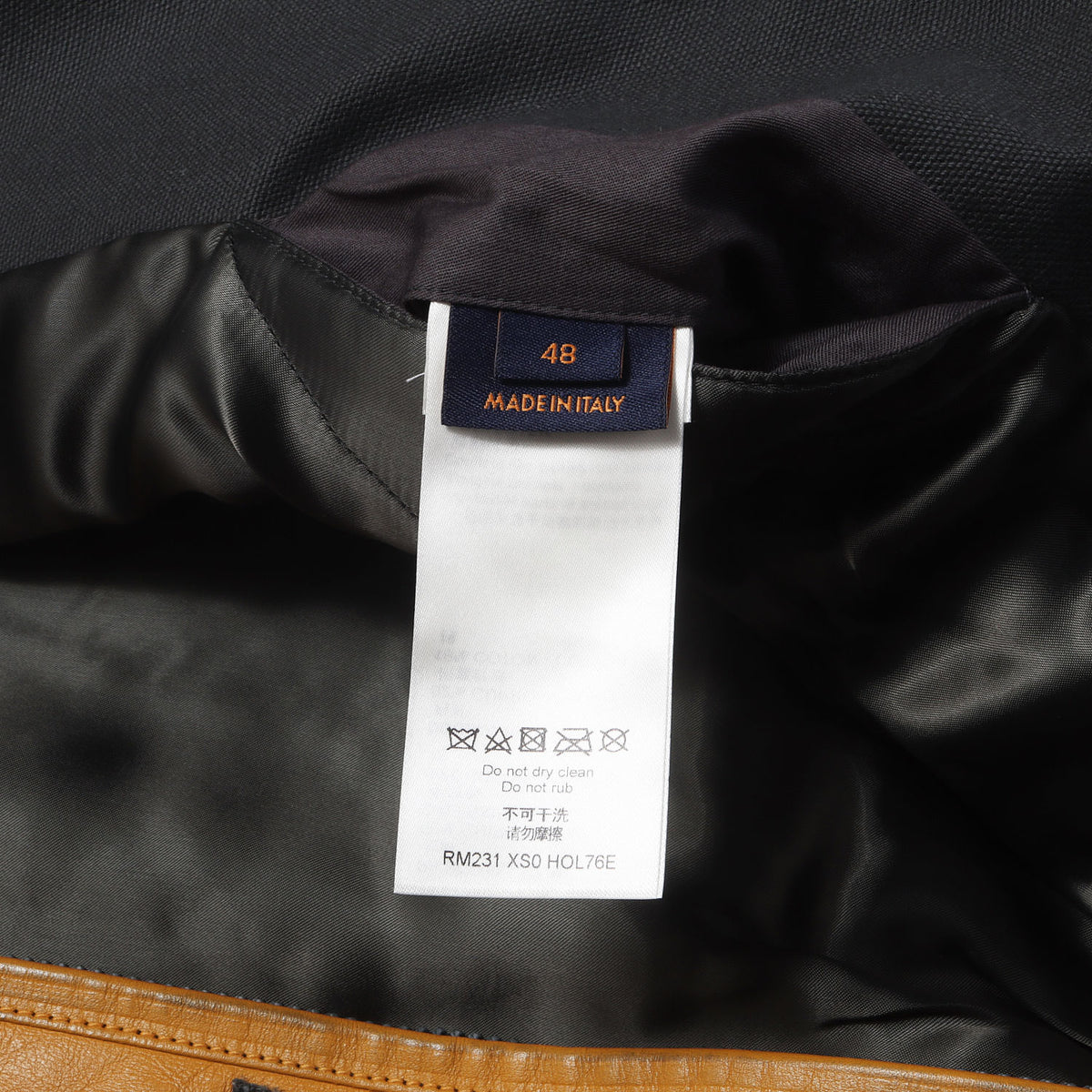 23SS ミックスキャンバス レザー ボンバージャケット (Mixed Canvas and Leather Bomber)