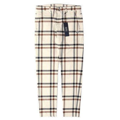 25SS チェック ストレッチ ツイル パンツ