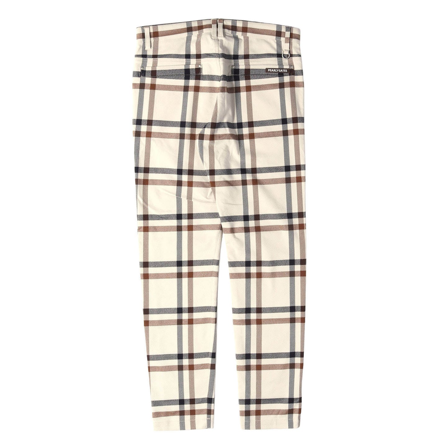 25SS チェック ストレッチ ツイル パンツ