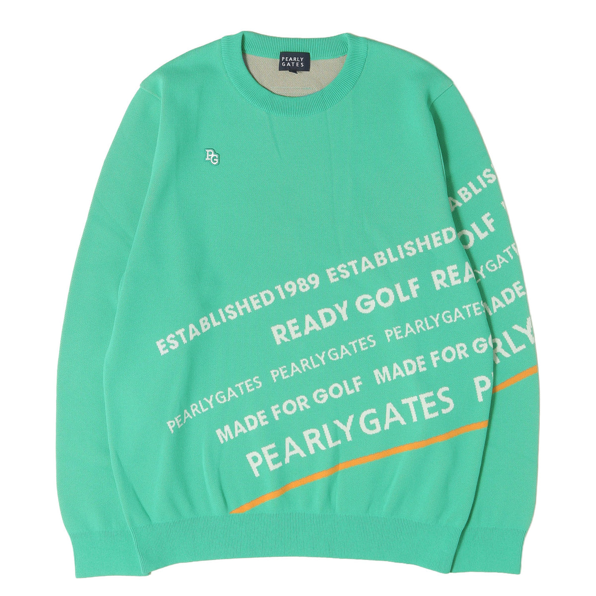 25SS ロゴジャガード テクニカルジャージー ニット セーター / SAMPLE