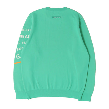 25SS ロゴジャガード テクニカルジャージー ニット セーター / SAMPLE