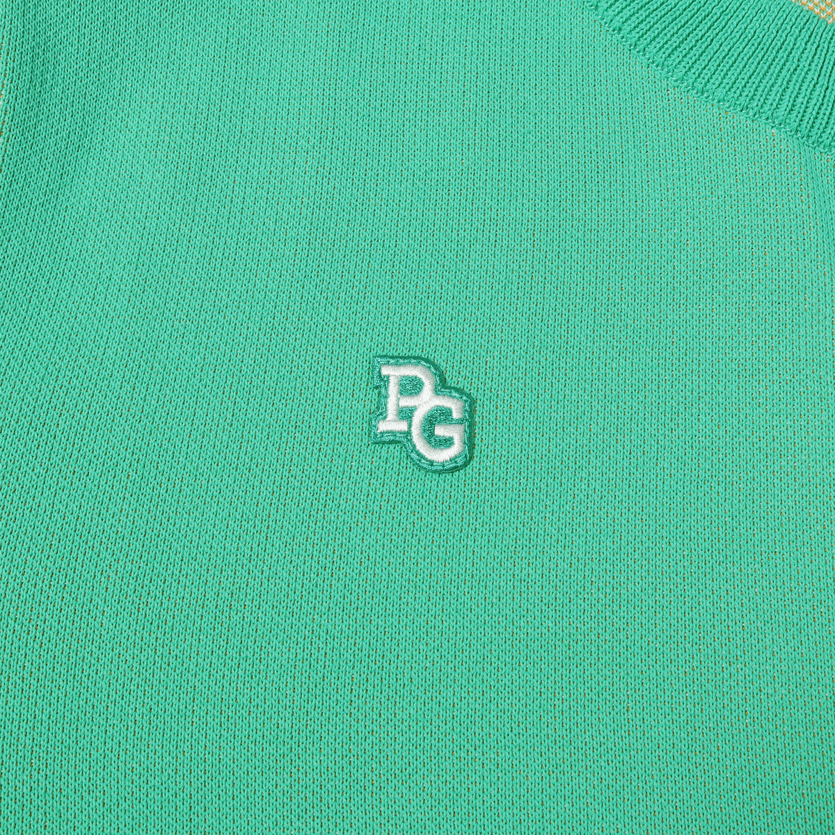 25SS ロゴジャガード テクニカルジャージー ニット セーター / SAMPLE