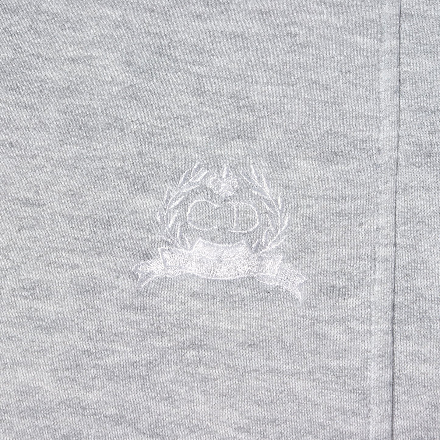 90s CDローレル刺繍 ジップアップ スウェット / MONSIEUR