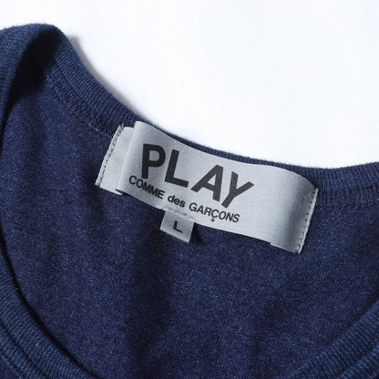20SS インディゴ染め プレイハート Tシャツ