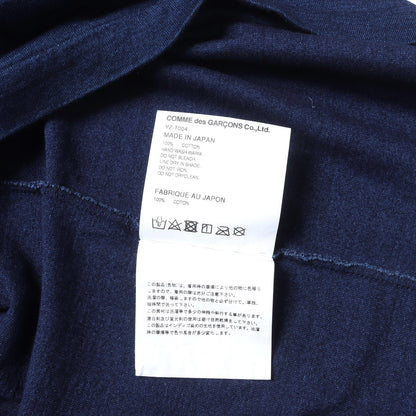 20SS インディゴ染め プレイハート Tシャツ