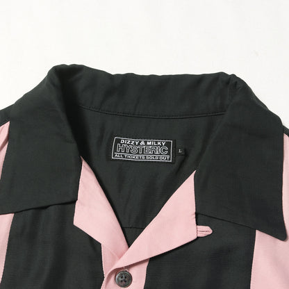 24AW 50’S MODERN刺繍 オープンカラー シャツ