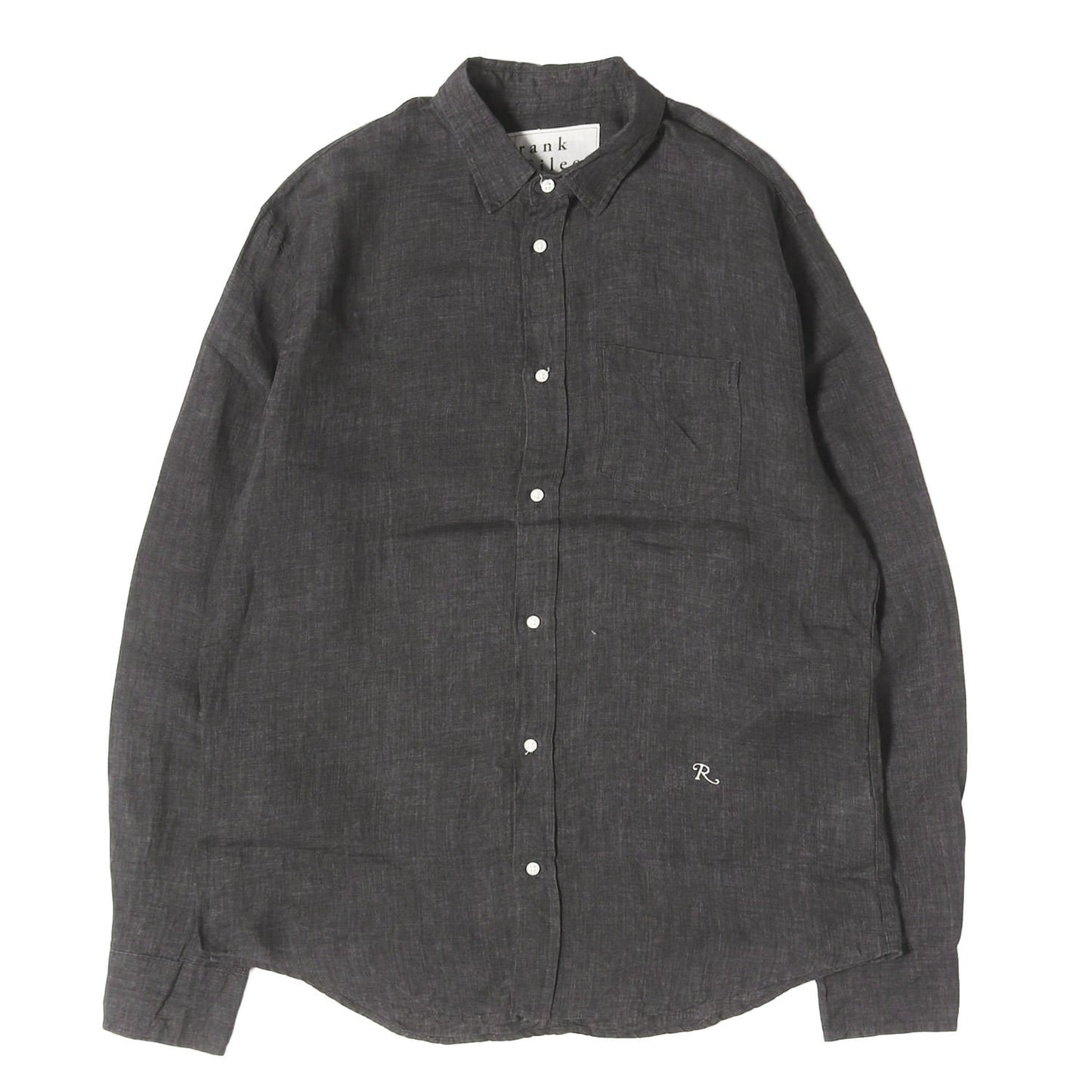 22SS × Frank & Eileen Rロゴ刺繍 リネン シャツ (RHC LUKE / LINEN)