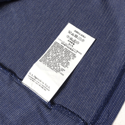 フェイクレイヤード コットンニット Vネック Tシャツ