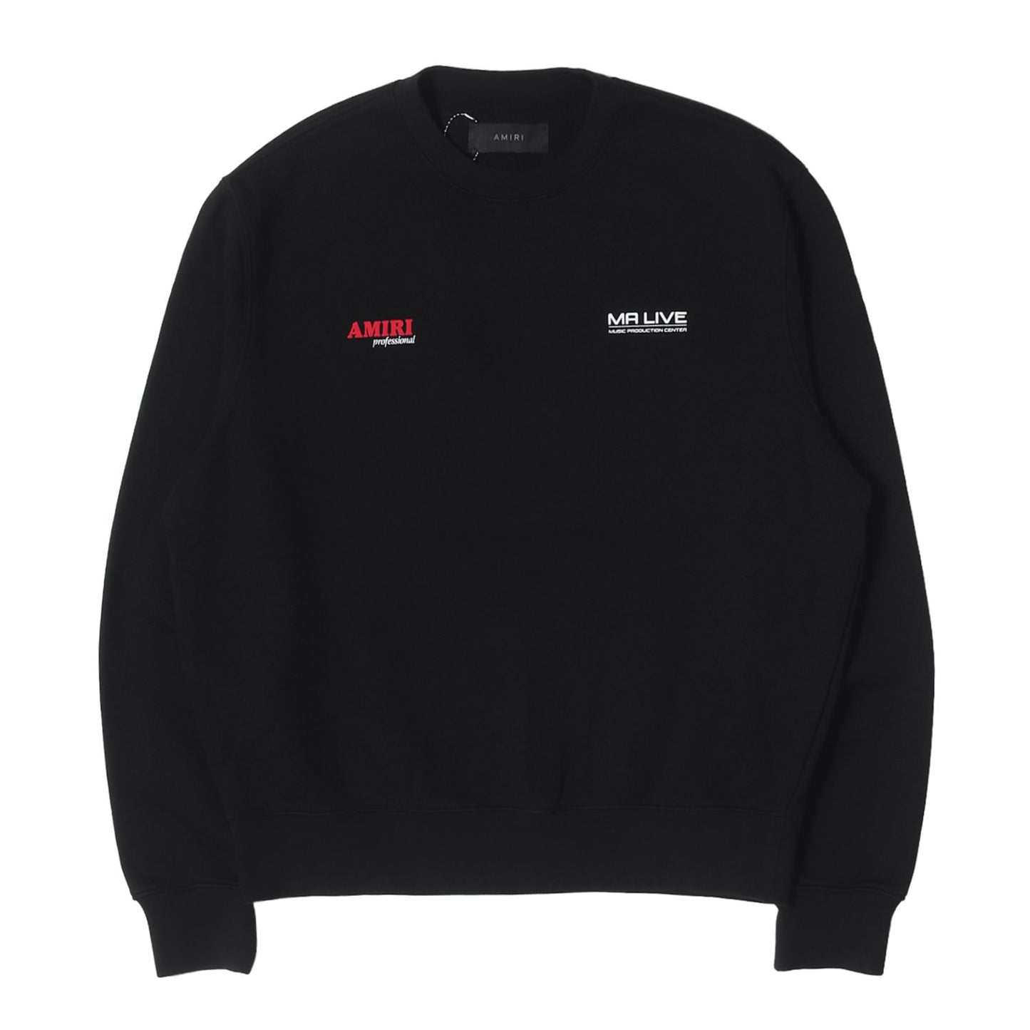 23AW グラフィック ロゴ スウェット トレーナー (Drum Machine Black Crewneck Jumper)