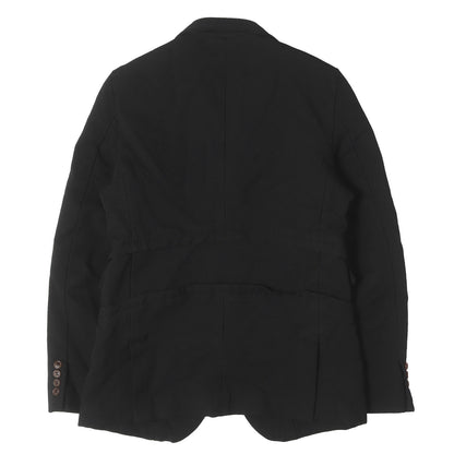 23AW 切替 製品染め ポリ縮 3B テーラードジャケット