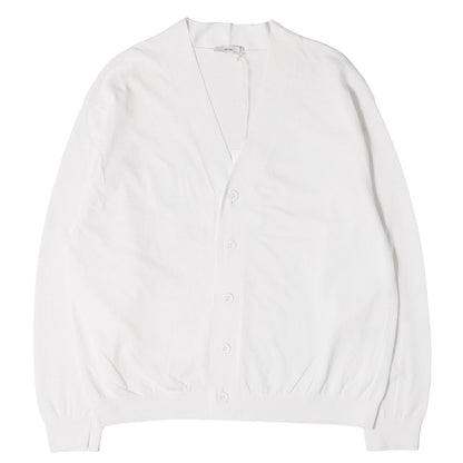 20SS ハイゲージ コットンニット カーディガン (FRESCA KNIT OVERSIZED CARDIGAN)