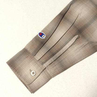 26SS 直営限定コレクション オンブレチェック レーヨン シャツ (Long Sleeve Shirt)