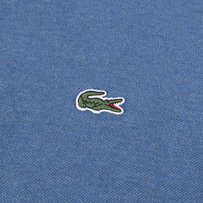 現行モデル ワニ刺繍 ロングスリーブ ピケ ポロシャツ / MADE IN JAPAN