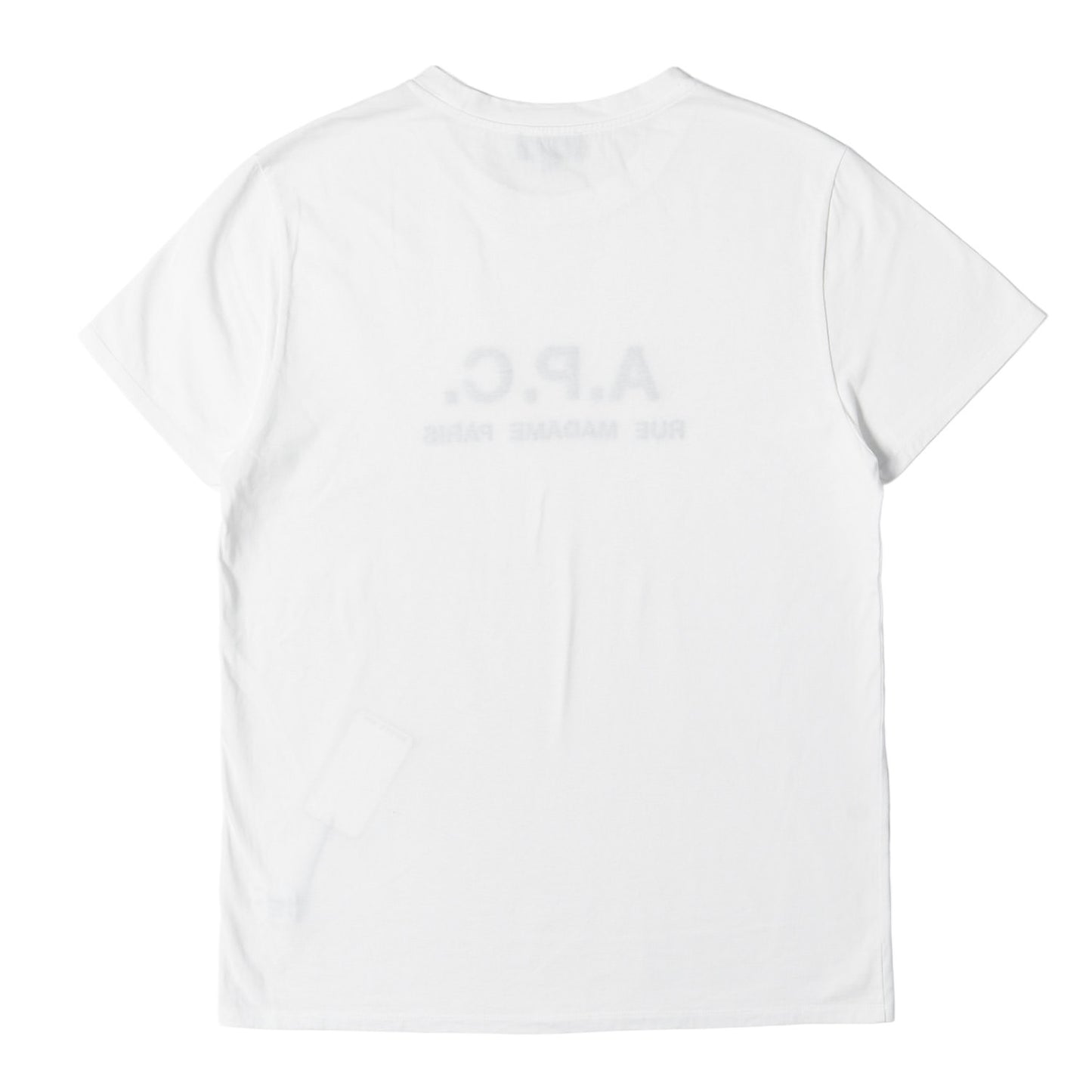 近年モデル リュ マダム ロゴ 刺繍 Ｔシャツ (T-SHIRT RUE MADAME HOMME) / MADE IN JAPAN