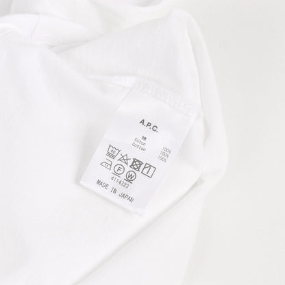 近年モデル リュ マダム ロゴ 刺繍 Ｔシャツ (T-SHIRT RUE MADAME HOMME) / MADE IN JAPAN