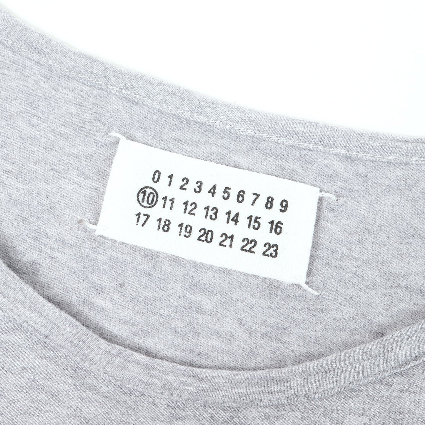 ここのえ期 切替パッチ ラウンドネック Tシャツ / MM10