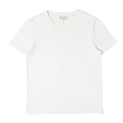 切替パッチ ラウンドネック Tシャツ / MM10