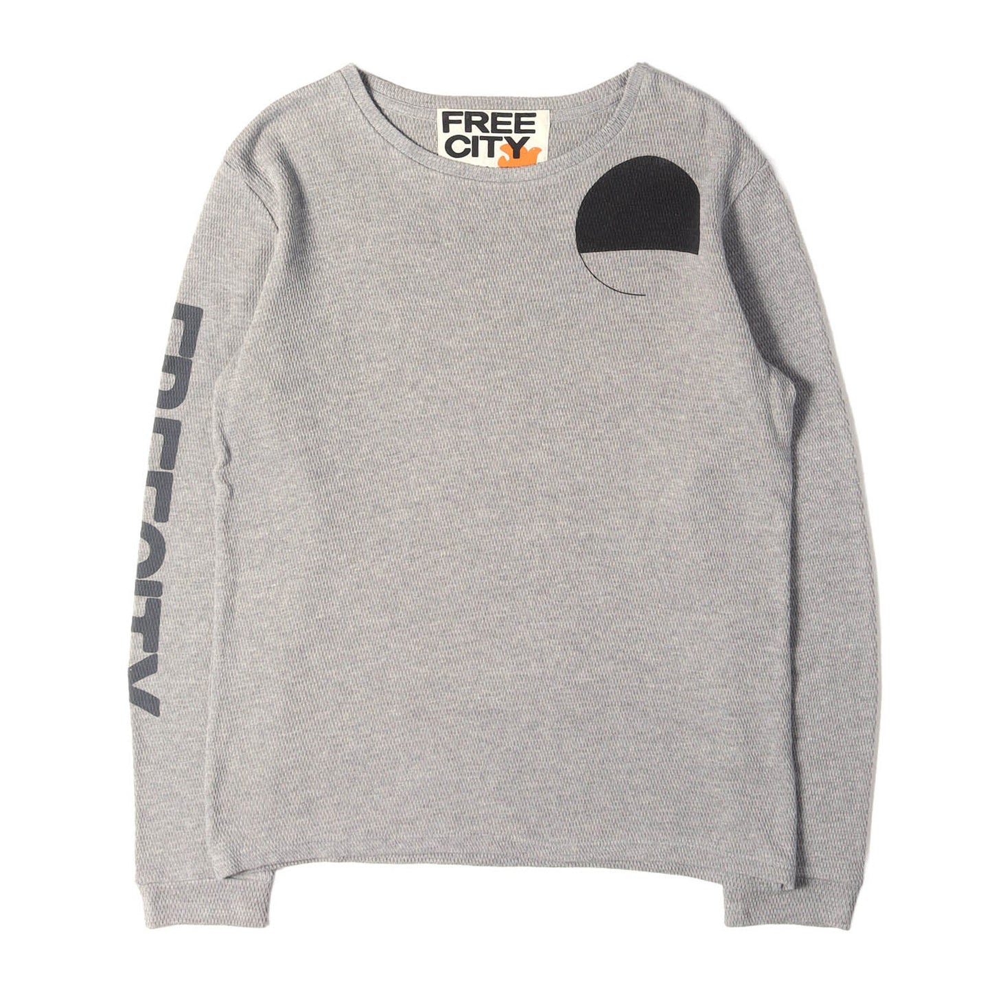 23AW グラフィック ロゴ サーマル 長袖 Tシャツ (FREECITY SIGN THERMAL LONG SLEEVE T)