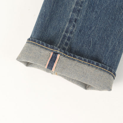 24SS ウォッシュド加工 ワイド デニムパンツ (Washed Denim Wide Pants)