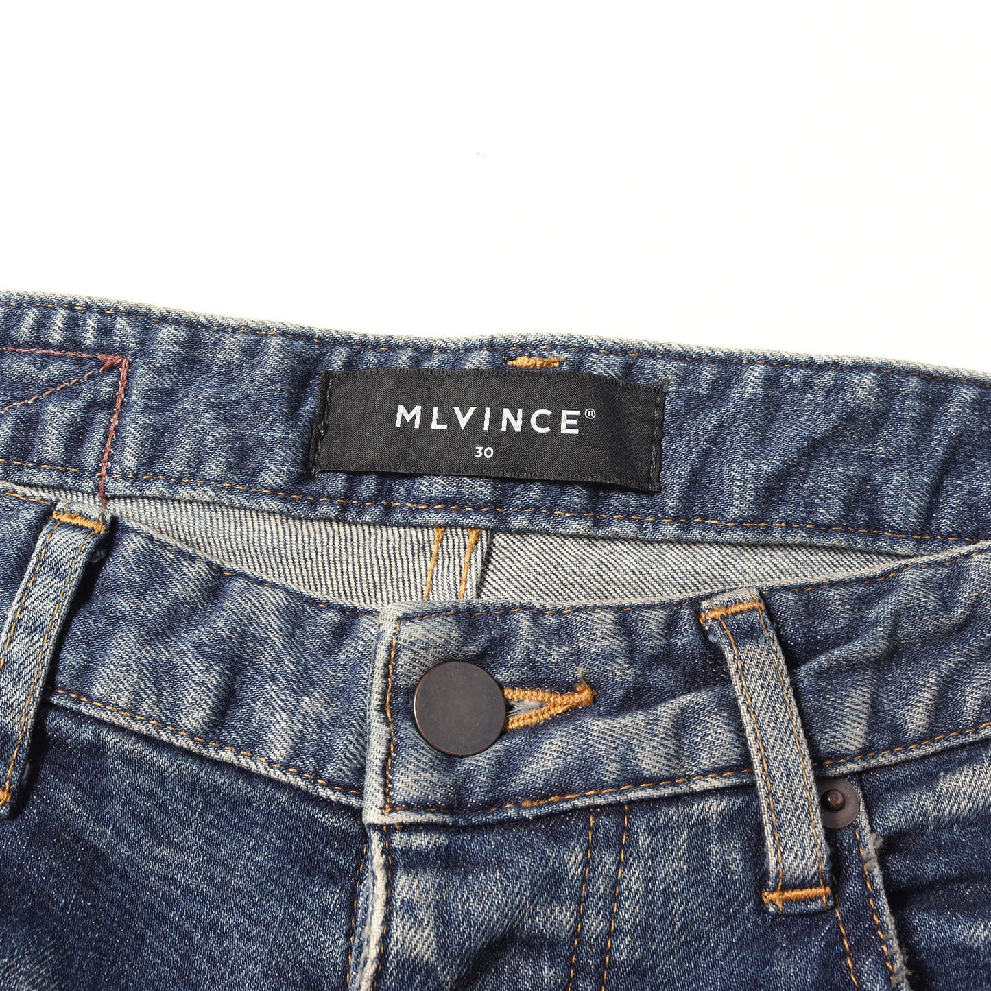 22AW ヴィンテージ加工 スリム フレア ストレッチ デニム パンツ (type-2 flare slim jeans)