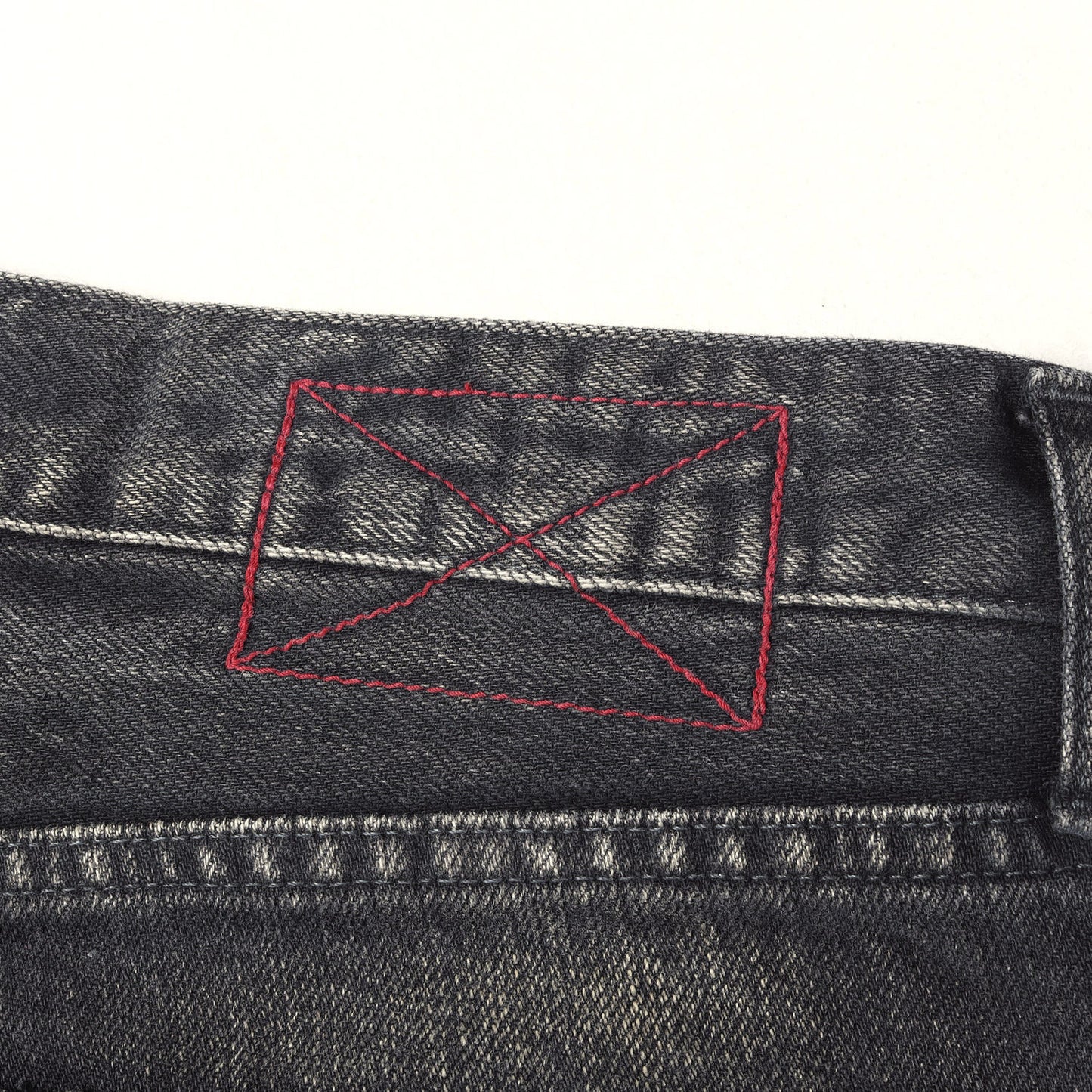 21AW ヴィンテージ加工 スリム スキニー デニムパンツ (TYPE-1 SLIM DAMAGE JEANS)