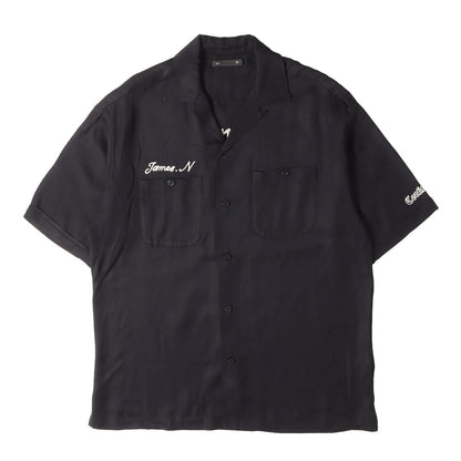 24SS デトロイト エンブロイダリー ボーリングシャツ (Detroit Embroidery Bowling SH)