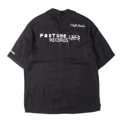 24SS デトロイト エンブロイダリー ボーリングシャツ (Detroit Embroidery Bowling SH)
