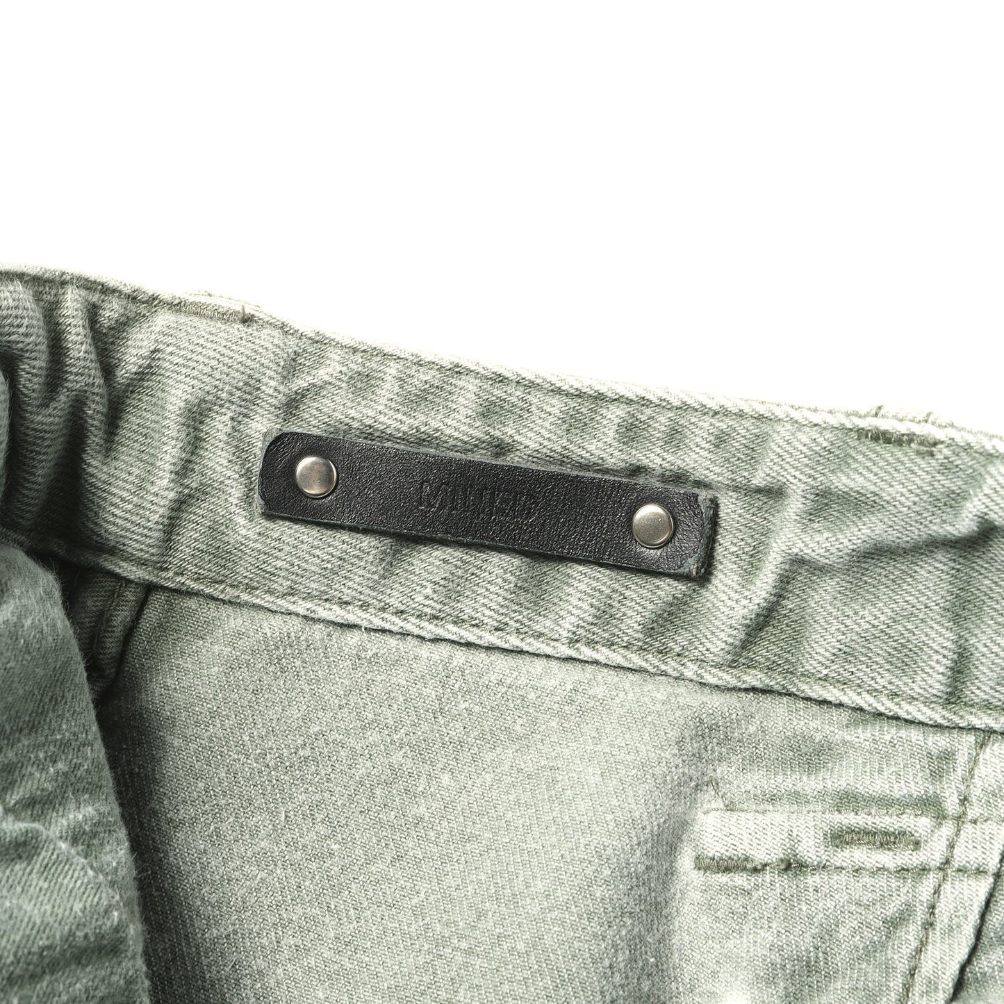 24AW ワイドカーゴ デニム モンキーパンツ (Denim Wide Cargo PS)