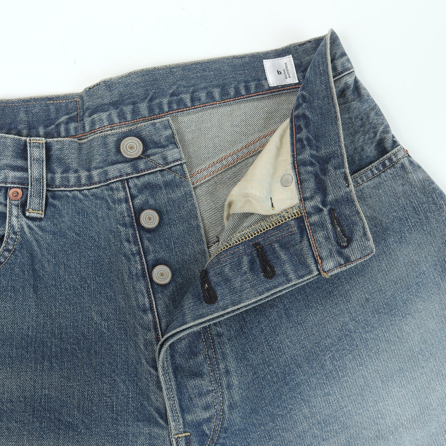 25SS ワイド デニム パンツ (13.5oz Denim Pants Wide) / ROOTSTOCK