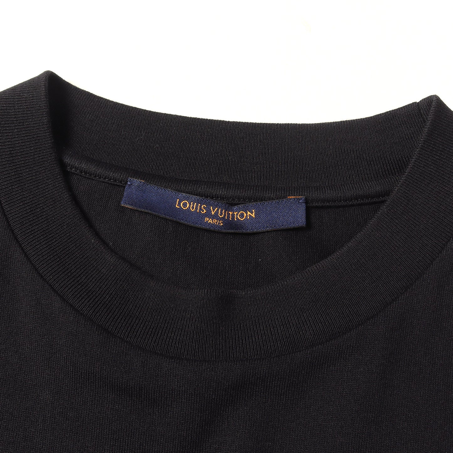 ヴァージル･アブロー LV ロゴ ステッチ 刺繍 Tシャツ