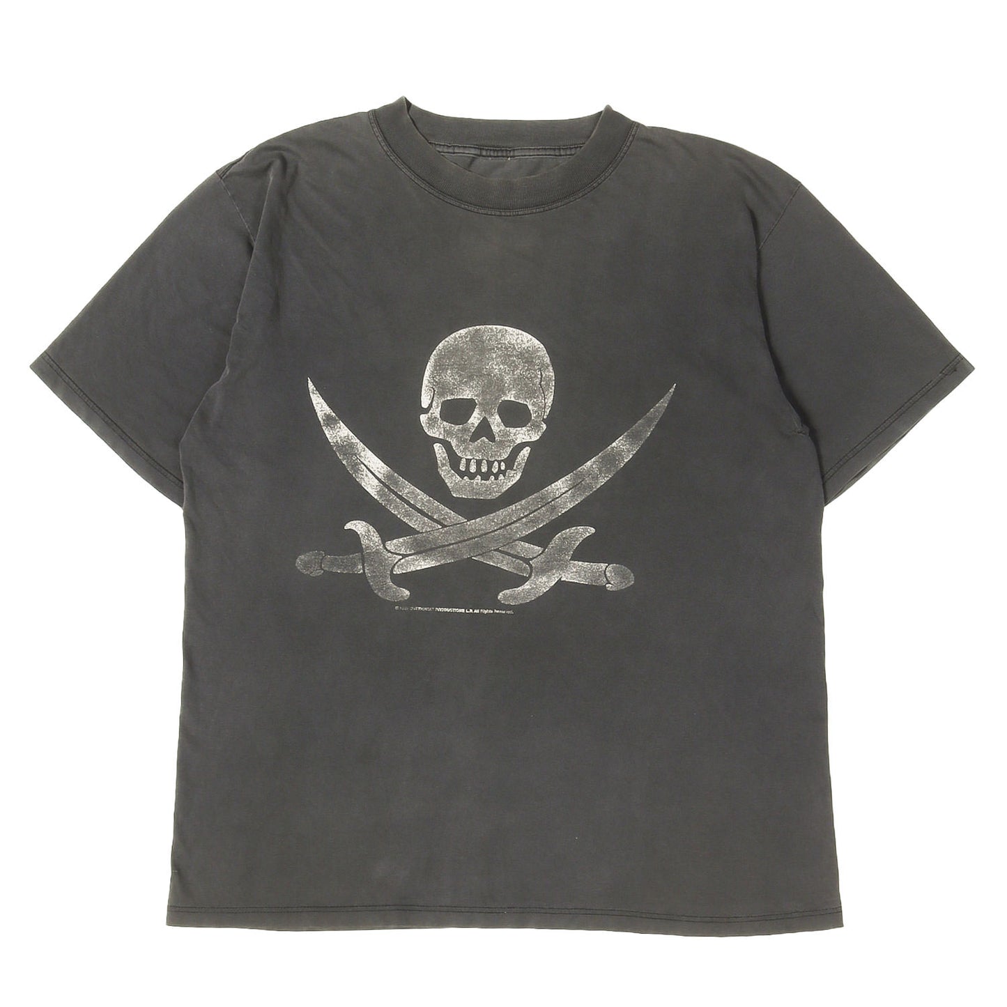 90s Cutthroat Island スカル&カトラス プロモーション Tシャツ