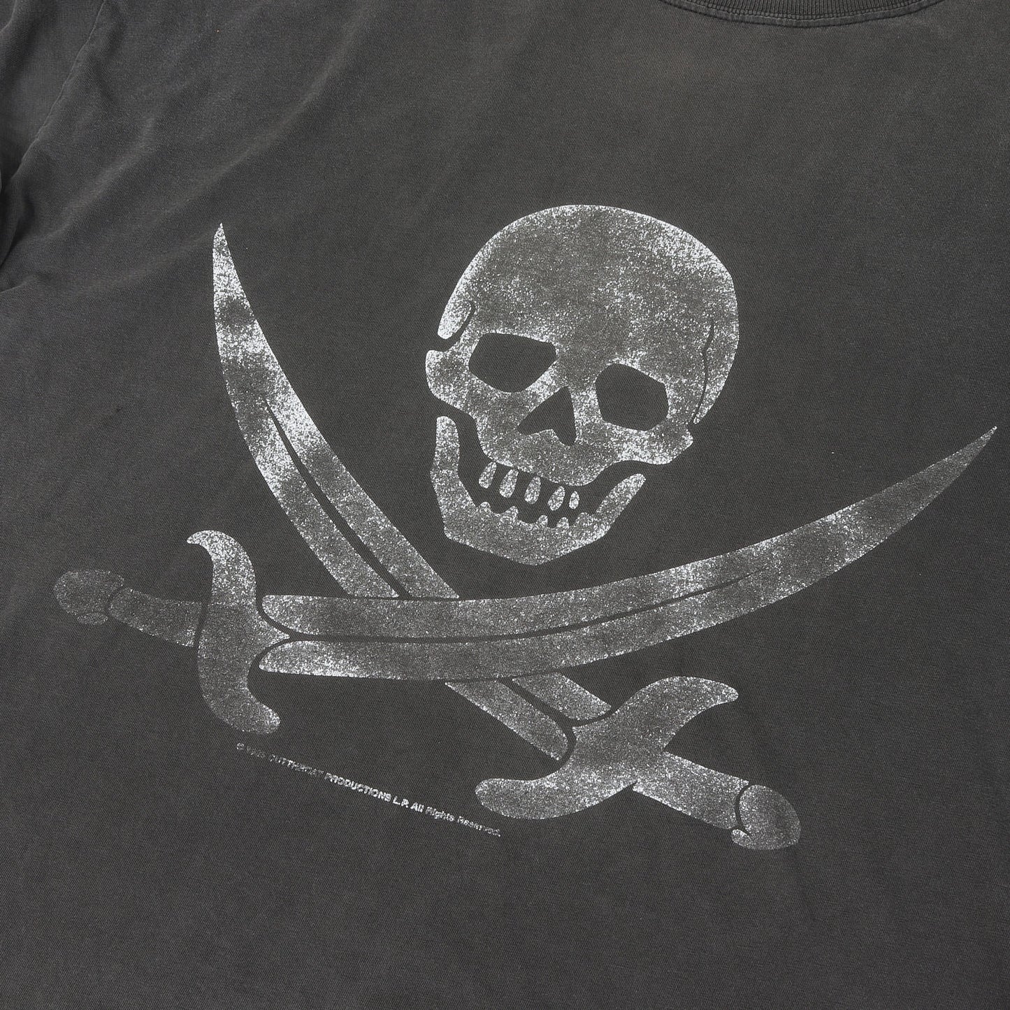 90s Cutthroat Island スカル&カトラス プロモーション Tシャツ