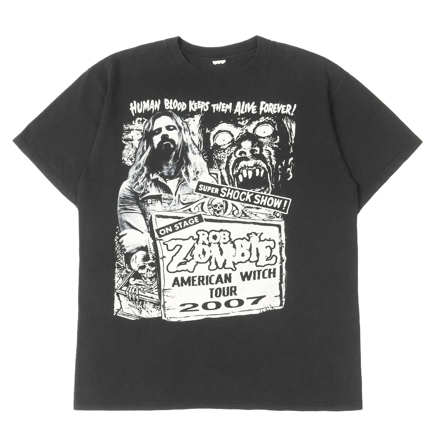 07s AMERICAN WITCH TOUR 2007 / ROB ZOMBIE Tシャツ