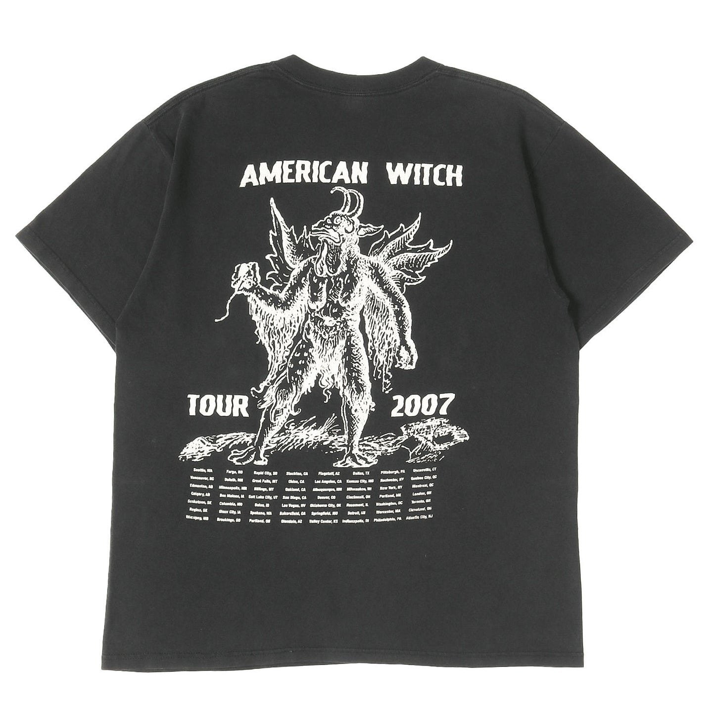 07s AMERICAN WITCH TOUR 2007 / ROB ZOMBIE Tシャツ