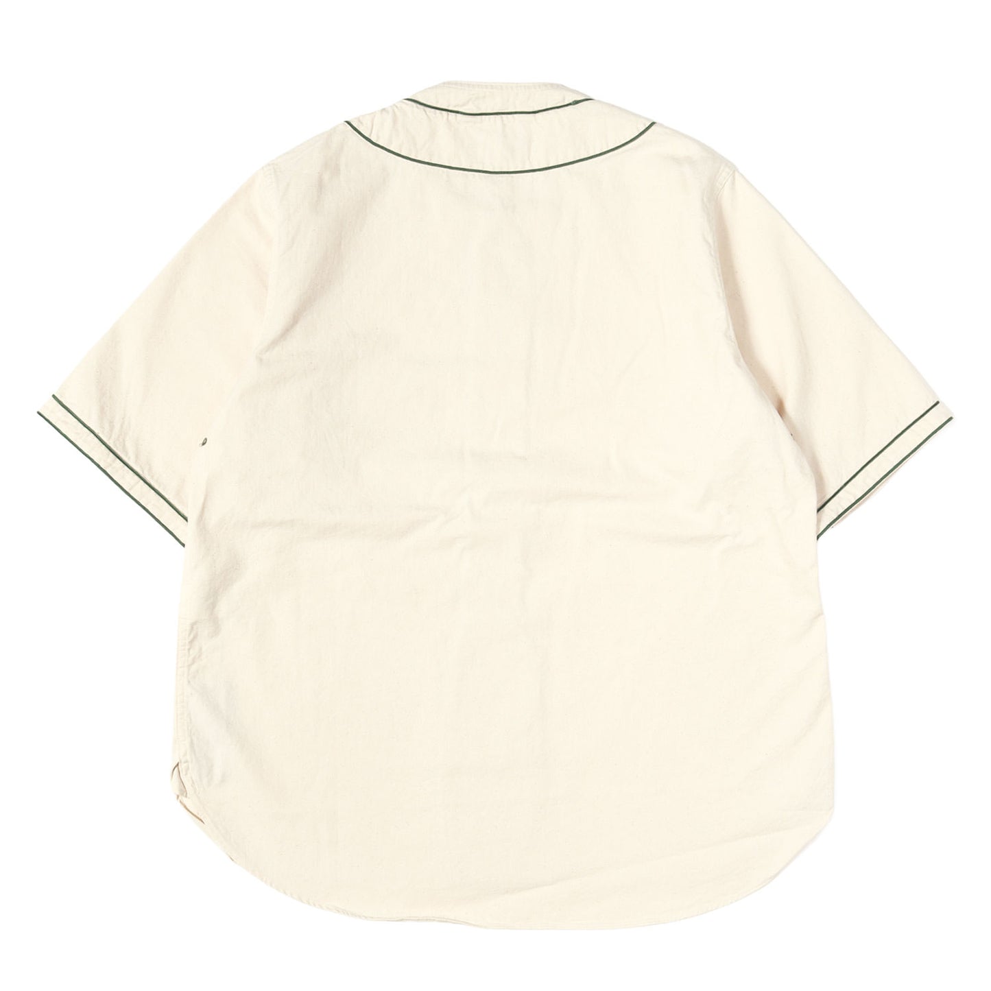 26SS ツイル ベースボールシャツ (BASEBALL SHIRT SHORT SLEEVE COTTON TWILL)