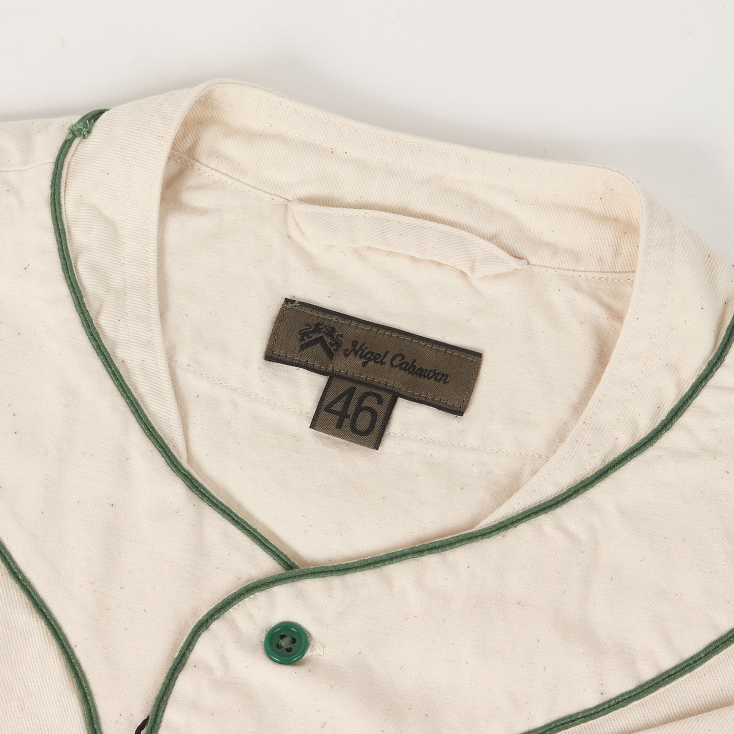 26SS ツイル ベースボールシャツ (BASEBALL SHIRT SHORT SLEEVE COTTON TWILL)