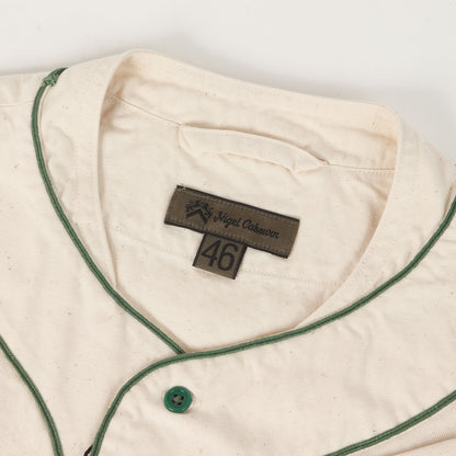 26SS ツイル ベースボールシャツ (BASEBALL SHIRT SHORT SLEEVE COTTON TWILL)