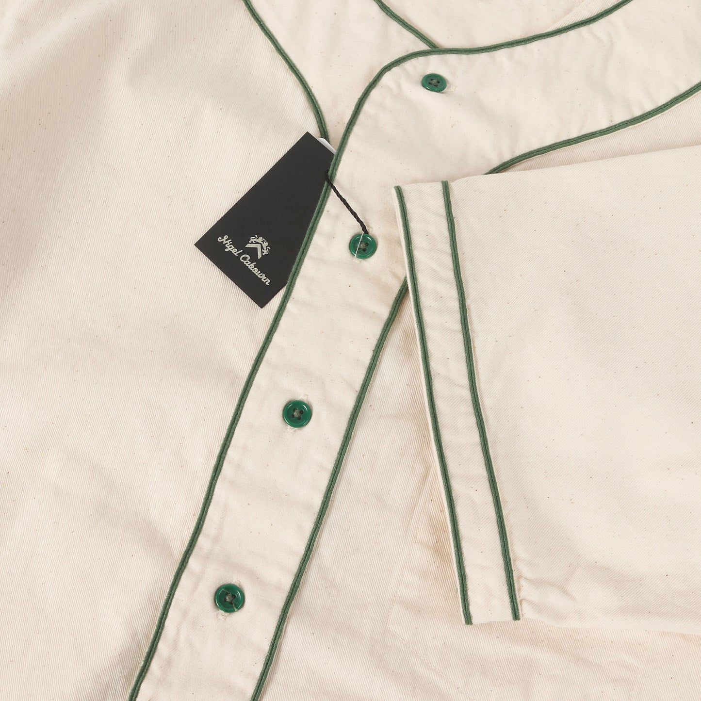 26SS ツイル ベースボールシャツ (BASEBALL SHIRT SHORT SLEEVE COTTON TWILL)