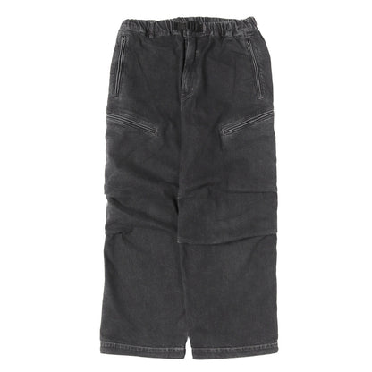 24AW フェード ストレッチデニム カーゴパンツ