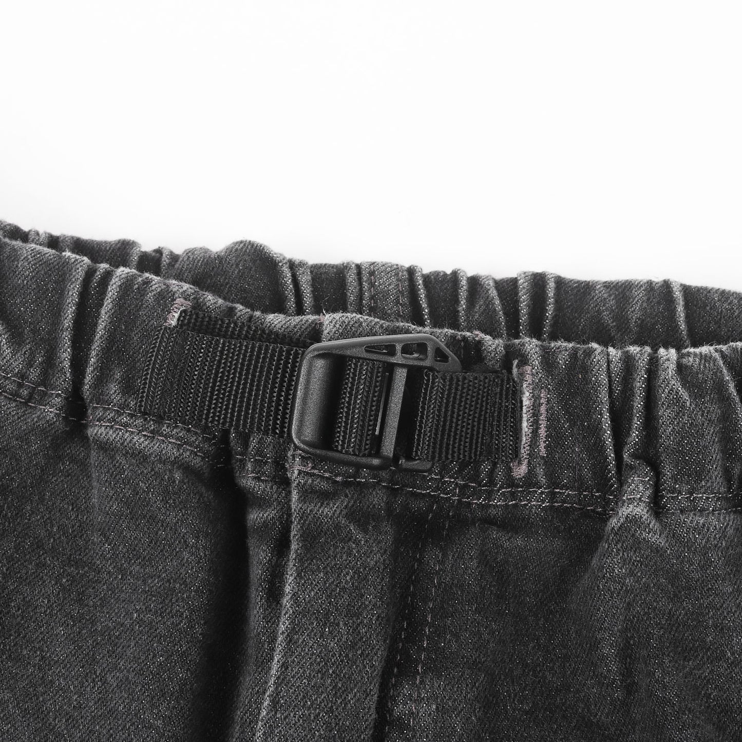 24AW フェード ストレッチデニム カーゴパンツ