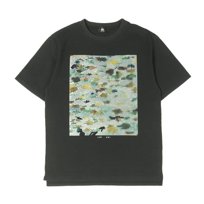 23AW ヴィンテージフィニッシュ プリントTシャツ / RED EAR
