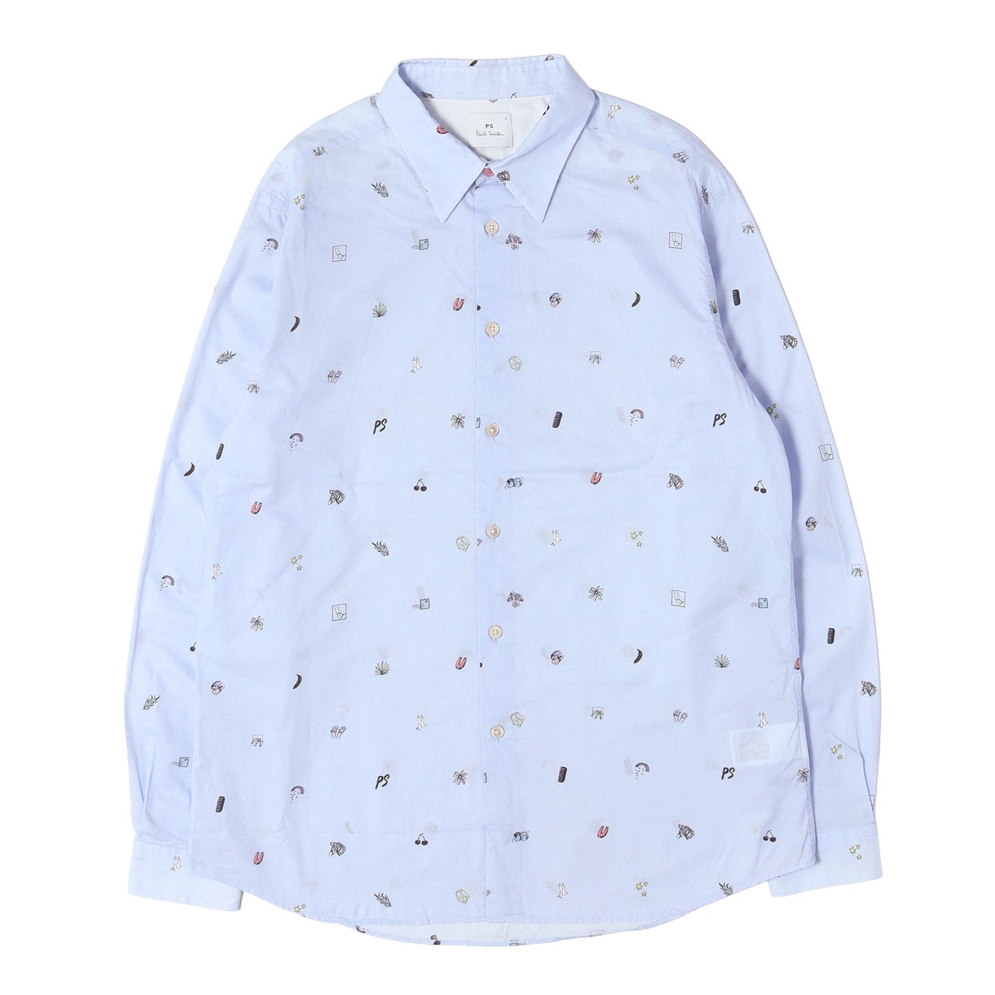 21AW マルチモチーフ ドレスシャツ