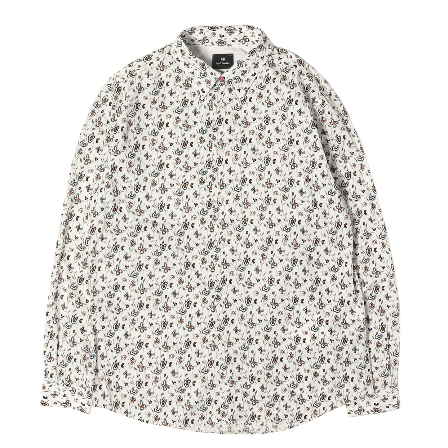 20SS フローラルプリント カジュアル シャツ (Floral Print Casual Shirt)