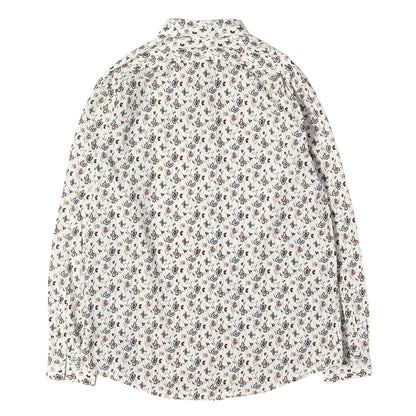 20SS フローラルプリント カジュアル シャツ (Floral Print Casual Shirt)