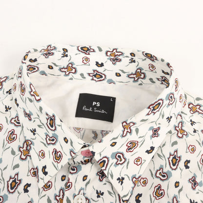 20SS フローラルプリント カジュアル シャツ (Floral Print Casual Shirt)