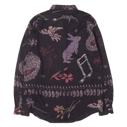 21AW Rabbit Bandana プリント ドレスシャツ / MADE IN JAPAN