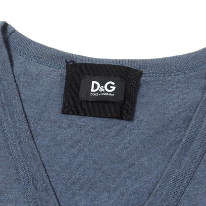 グラフィック ロゴ Vネック Tシャツ